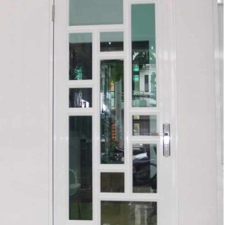 Cửa xingfa 1 cánh chia ô Trắng